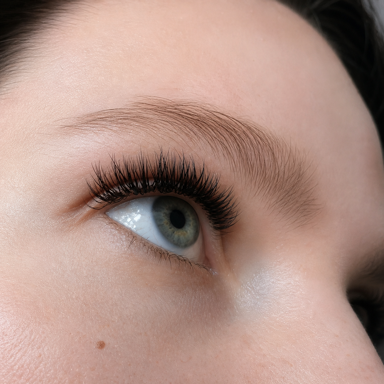 Wimpernverlängerung Detail