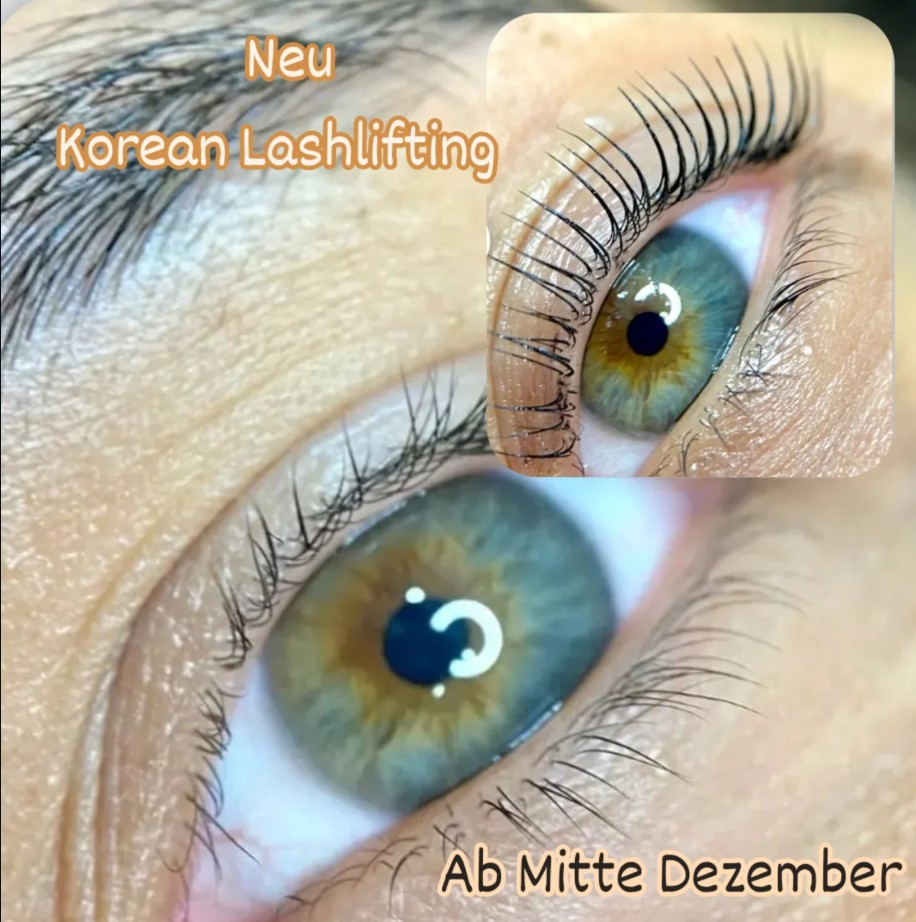 Korean Lash Lift Ergebnis